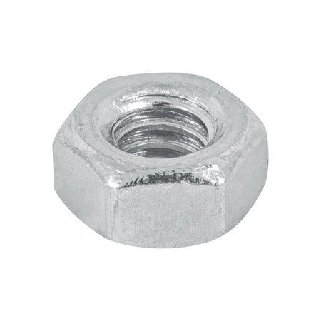 Bolsa con 6 tuercas 1' hexagonales de acero galvanizado