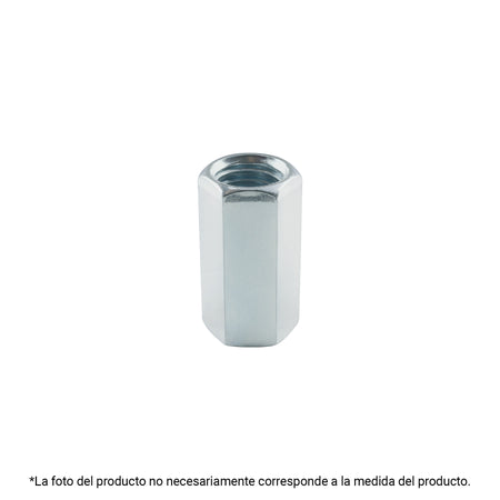 Bolsa con 5 tuercas cople, 1/4' acero galvanizado , FIERO 1/4'