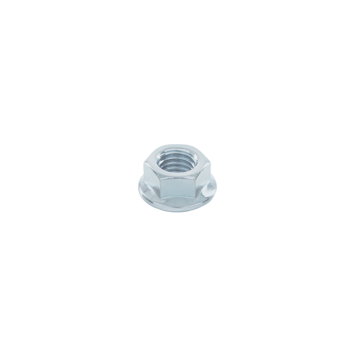 Bolsa con 25 tuercas flange, 1/2', acero galvanizado, FIERO