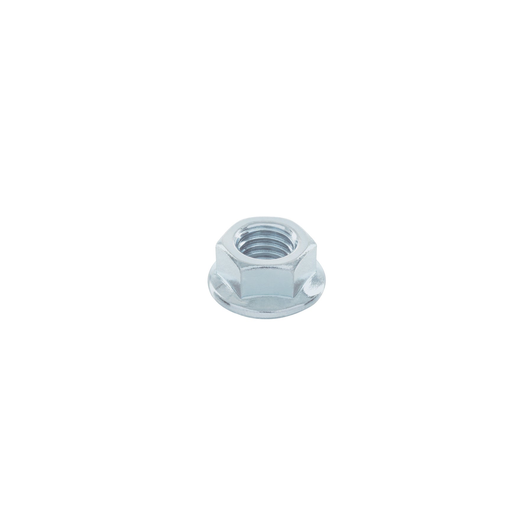 Bolsa con 25 tuercas flange, 1/2', acero galvanizado, FIERO