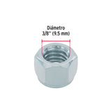 Bolsa con 100 tuercas de seguridad, 3/8' , FIERO