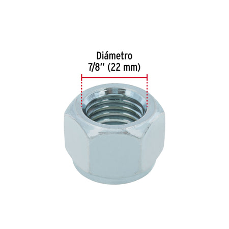 Bolsa con 10 tuercas de seguridad, 7/8' , FIERO