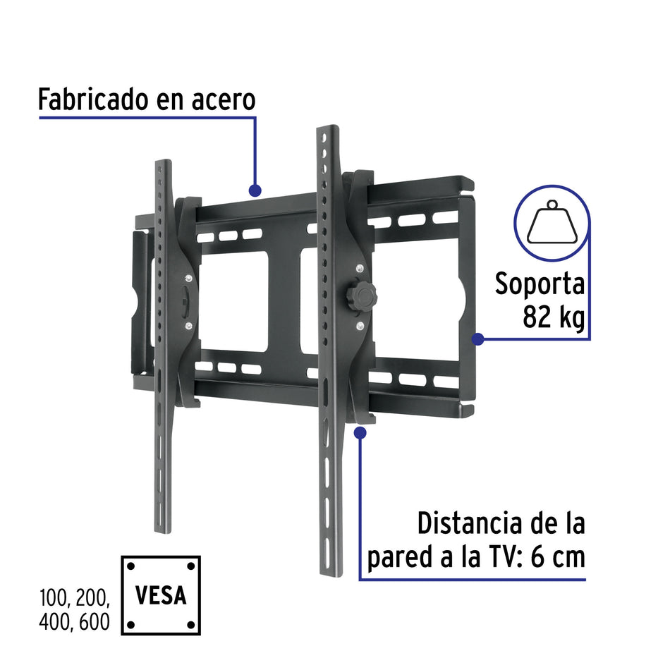 Soporte para pantallas de 26' a 65' con movimiento angular