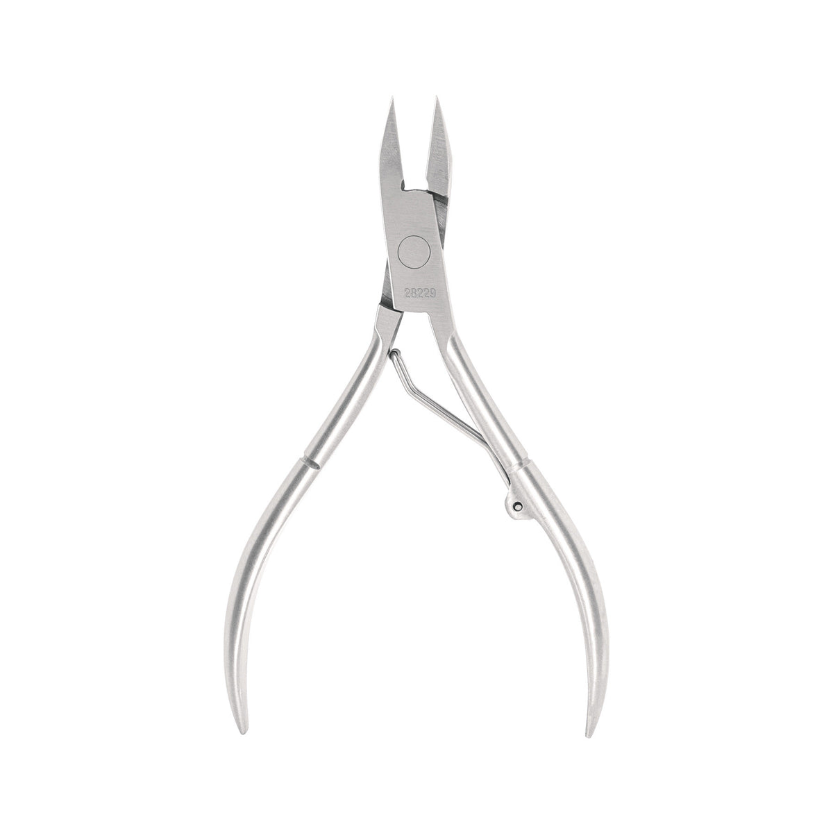Alicate para pedicure 5' cabeza plana punta extrafina,PRETUL