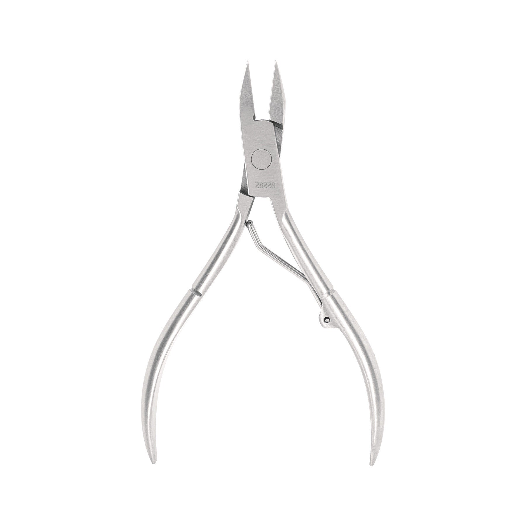 Alicate para pedicure 5' cabeza plana punta extrafina,PRETUL