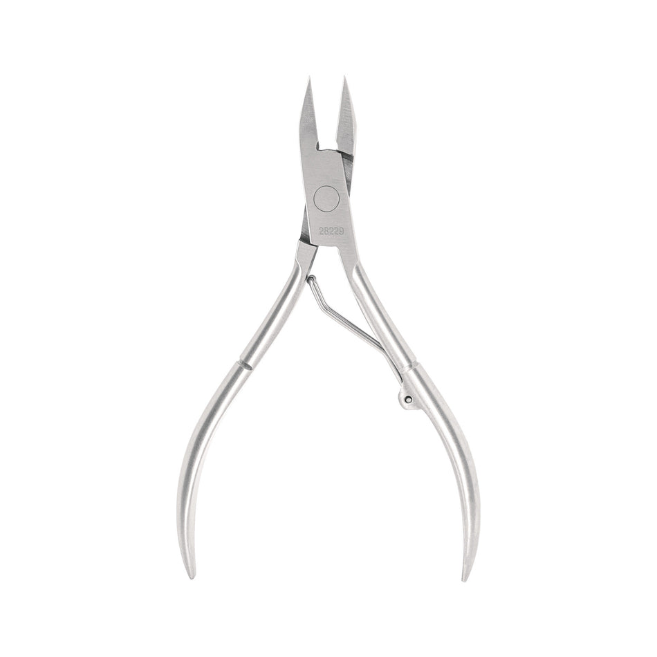 Alicate para pedicure 5' cabeza plana punta extrafina,PRETUL