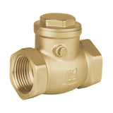 Valvula check horizontal de laton FOSET 1"