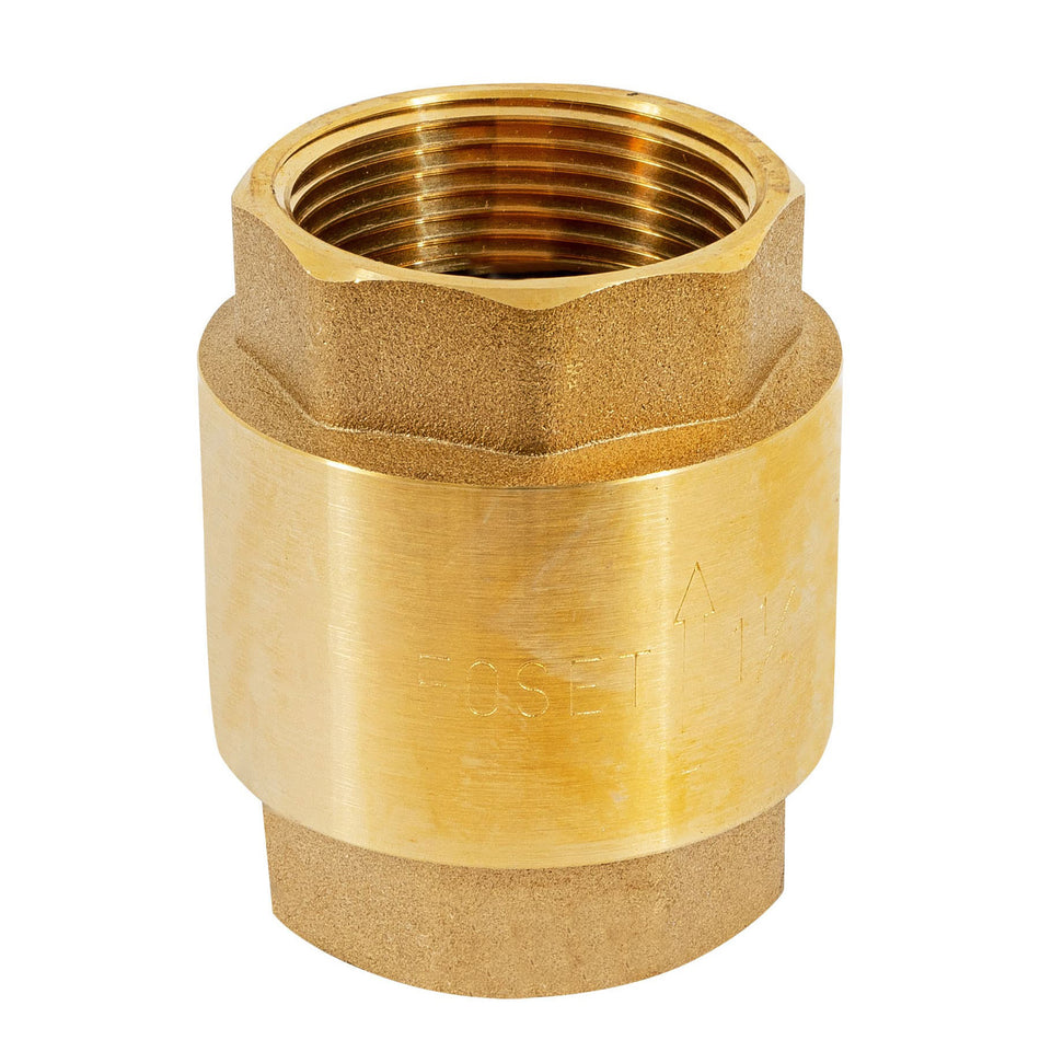 Valvula de retencion de laton de 1 1/4" FOSET