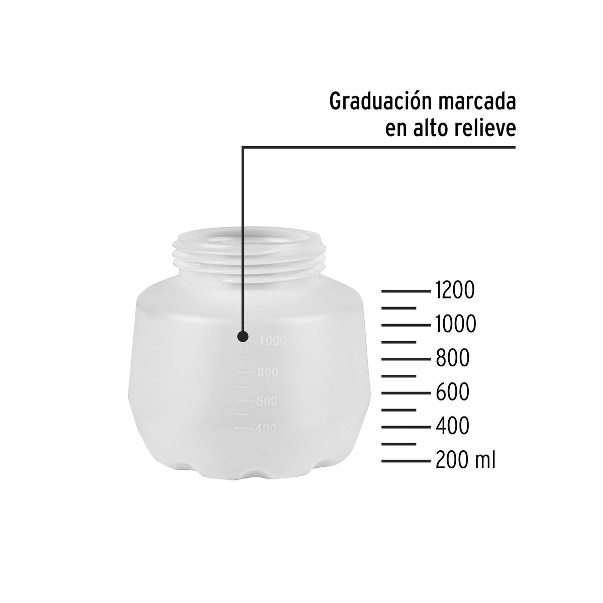 Pistola para pintar 20V 1 bateria 2Ah PRETUL