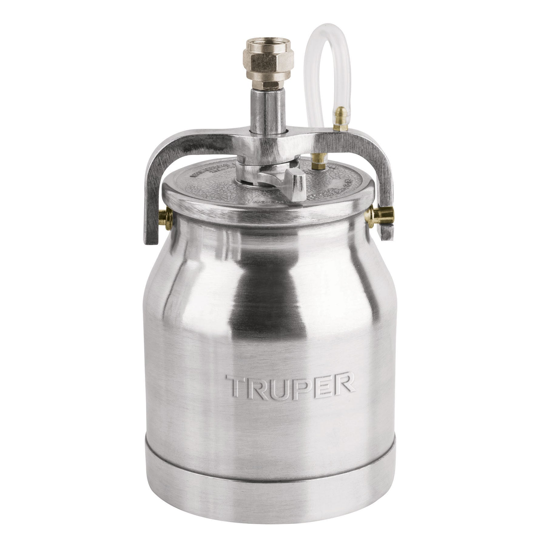 Pistola p/pintar succion HVHP vaso alum 1.8mm 2 val Truper