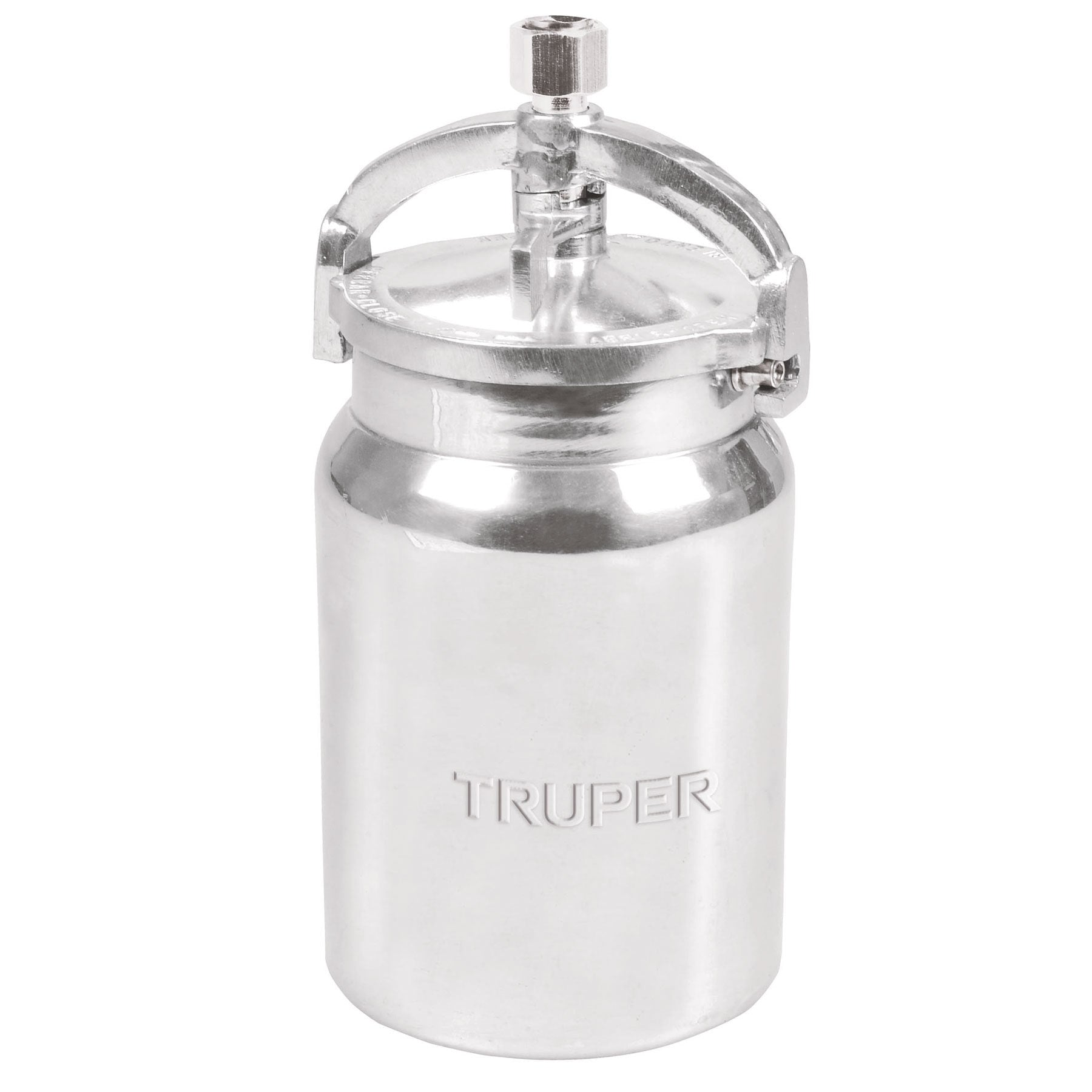 Pistola p/pintar succion HVHP vaso alum 1.8mm 3 val Truper