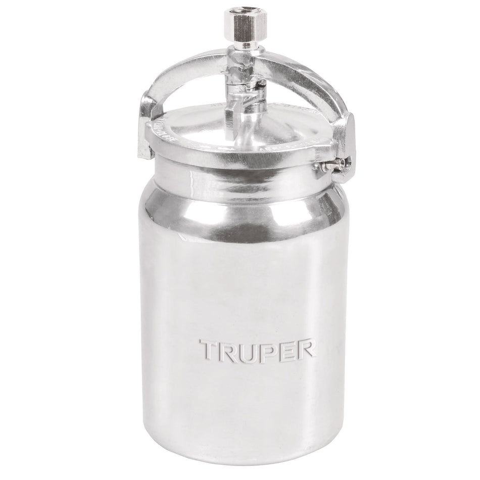 Pistola p/pintar succion HVHP vaso alum 1.8mm 3 val Truper