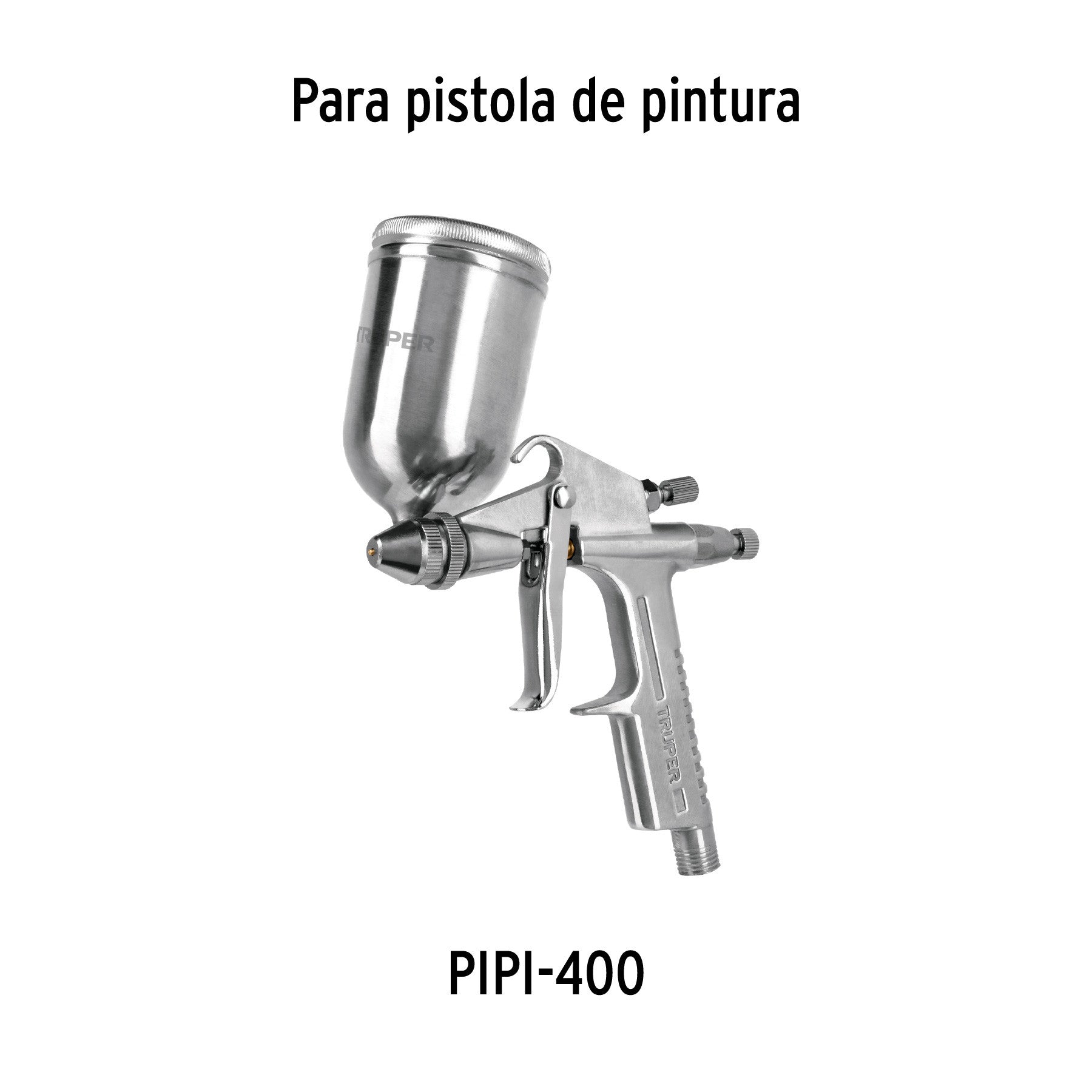 Pistola para retoque LVMP vaso aluminio 0.5 mm TRUPER