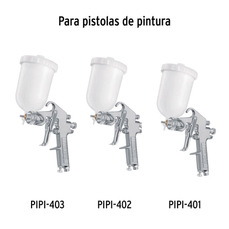 Vaso plastico de repuesto para PIPI-401/402/403 TRUPER