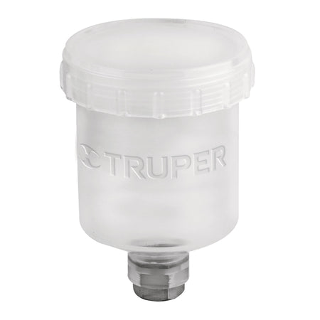 Pistola p/retoque gravedad HVLP vaso plastico 1 mm Truper