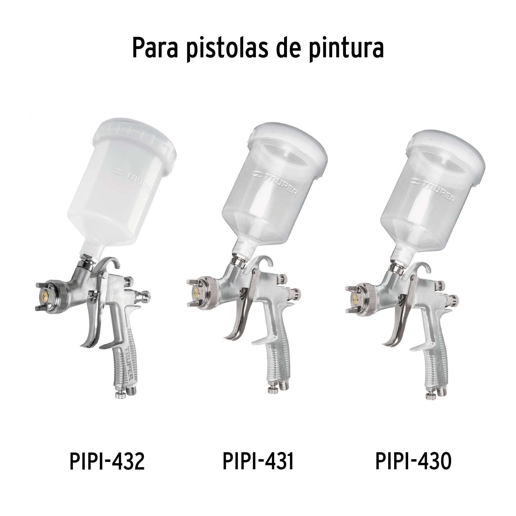 Vaso plastico de repuesto para PIPI-430/431/432 TRUPER