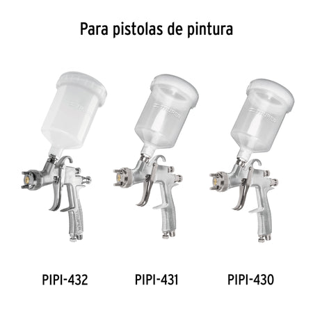 Vaso plastico de repuesto para PIPI-430/431/432 TRUPER