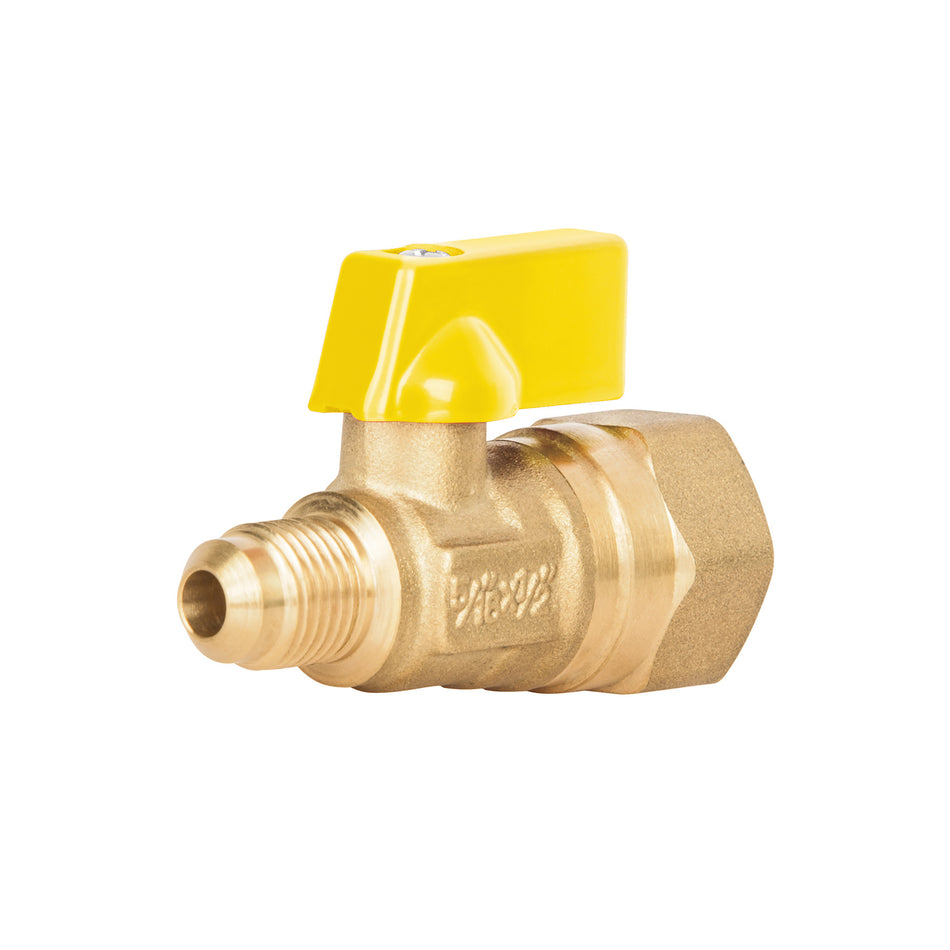 Valvula de control de laton para gas x FOSET 5/16"