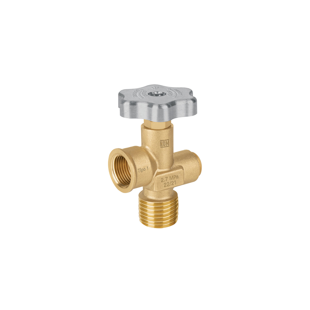 Valvula para cilindros de gas LP hasta 45 kg FOSET