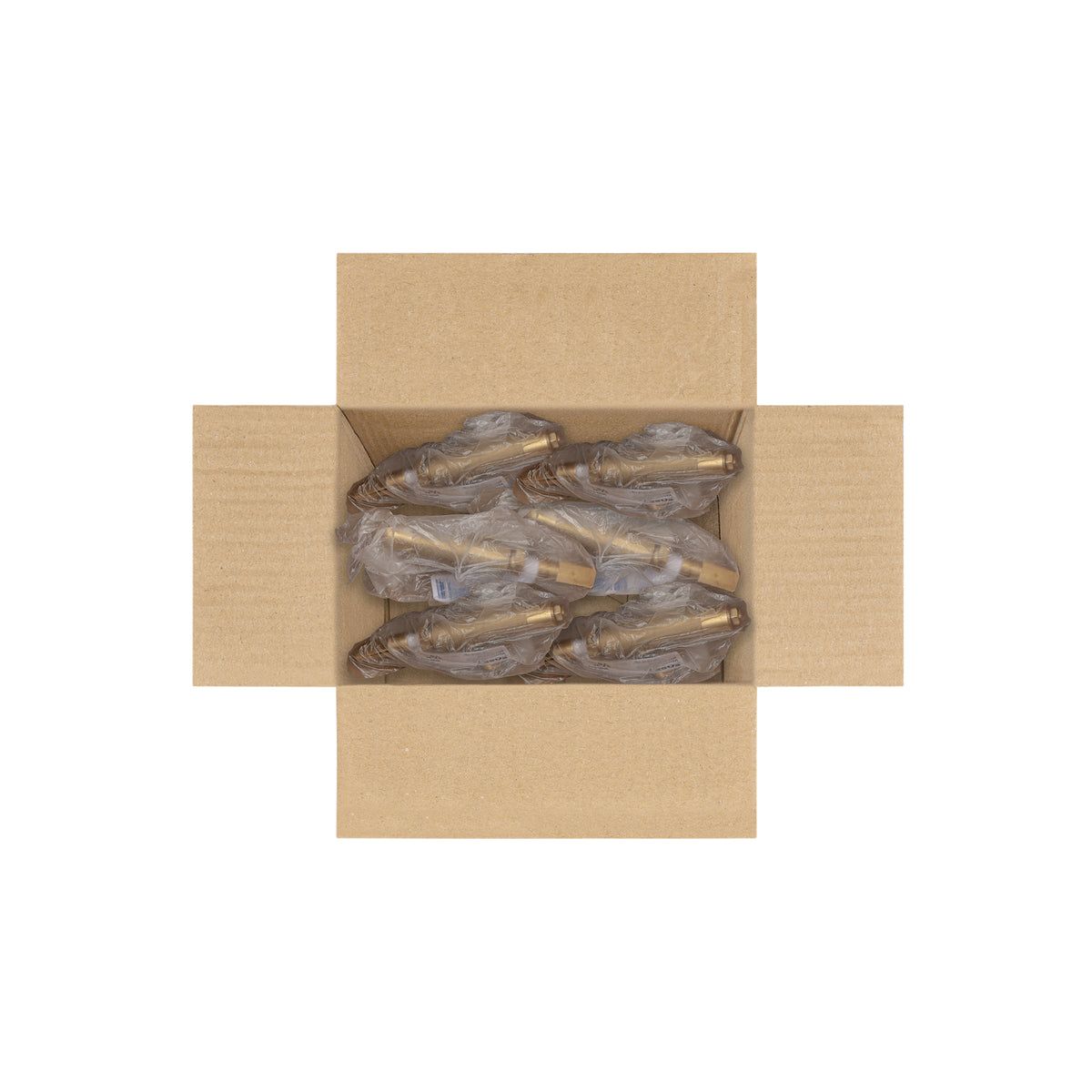 Válvula horizontal de latón 1/8' gas LP, alta presión, FOSET