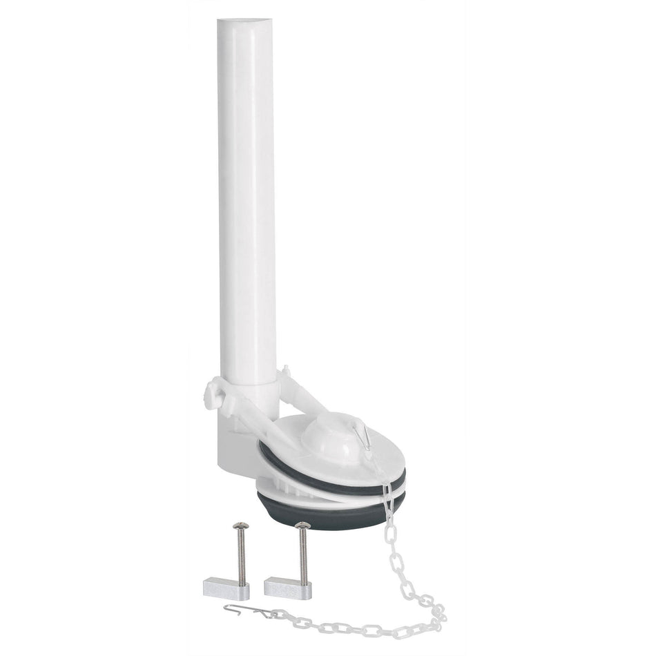 Valvula de descarga para WC de 1 pza cadena inox FOSET 2"