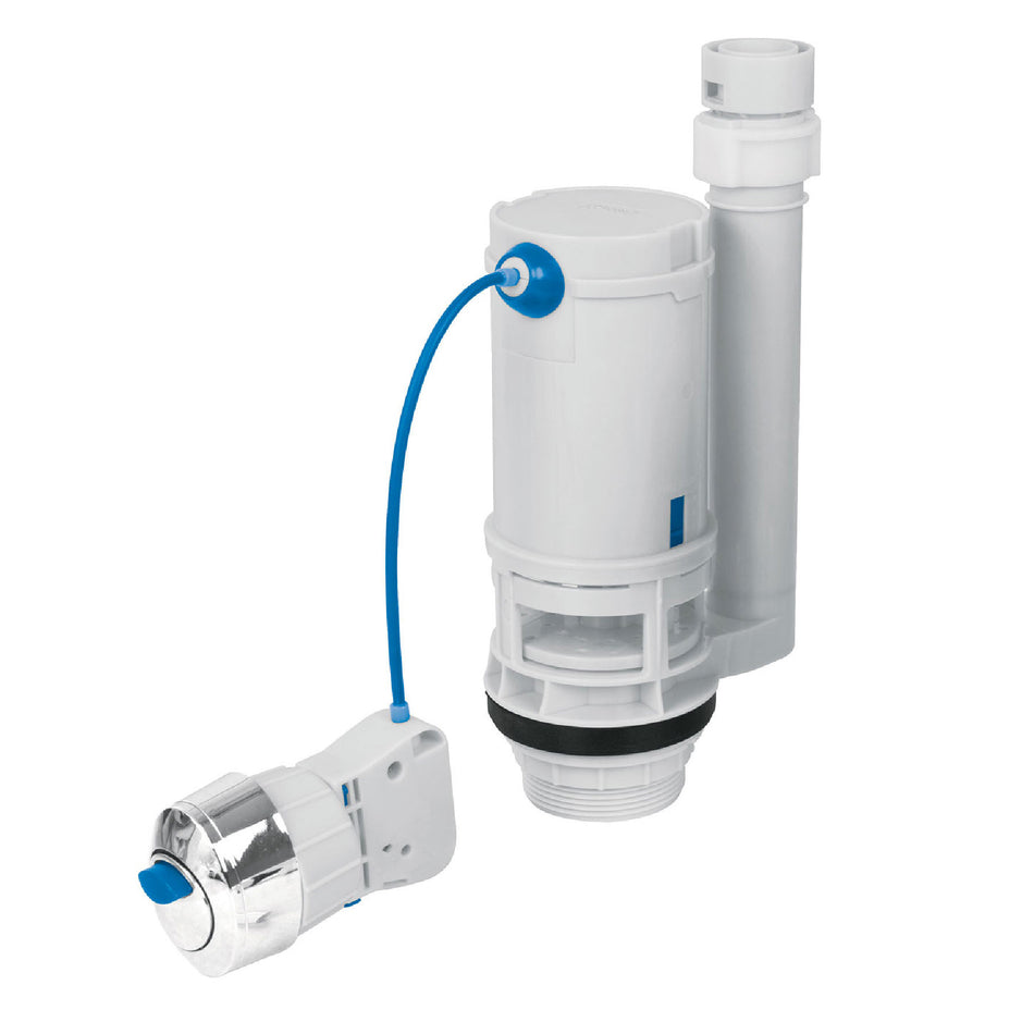 Valvula de descarga sistema dual para tanque bajo FOSET