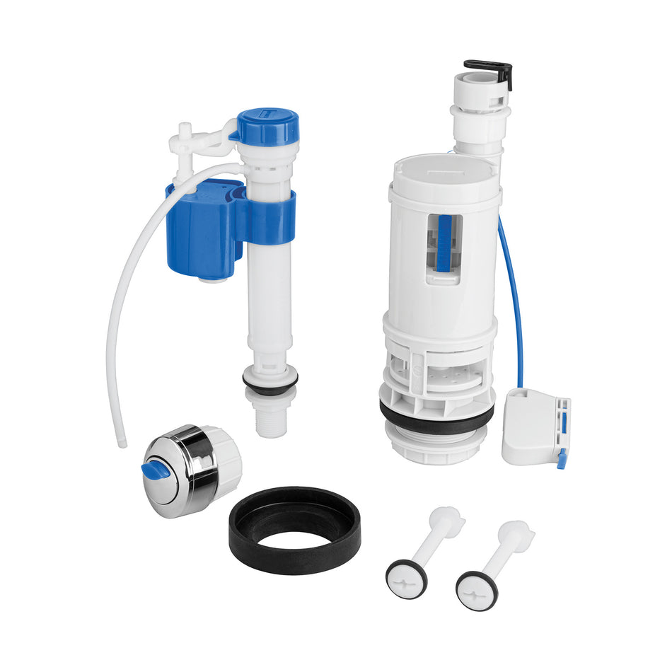 Juego de accesorios para WC con sistema dual FOSET