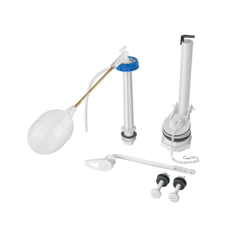 Juego accesorios para WC 2" con flotador tradicional BASIC