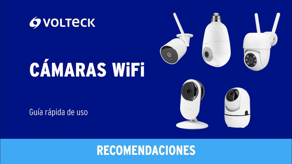 Camara WiFi Robotizada 3MP Volteck