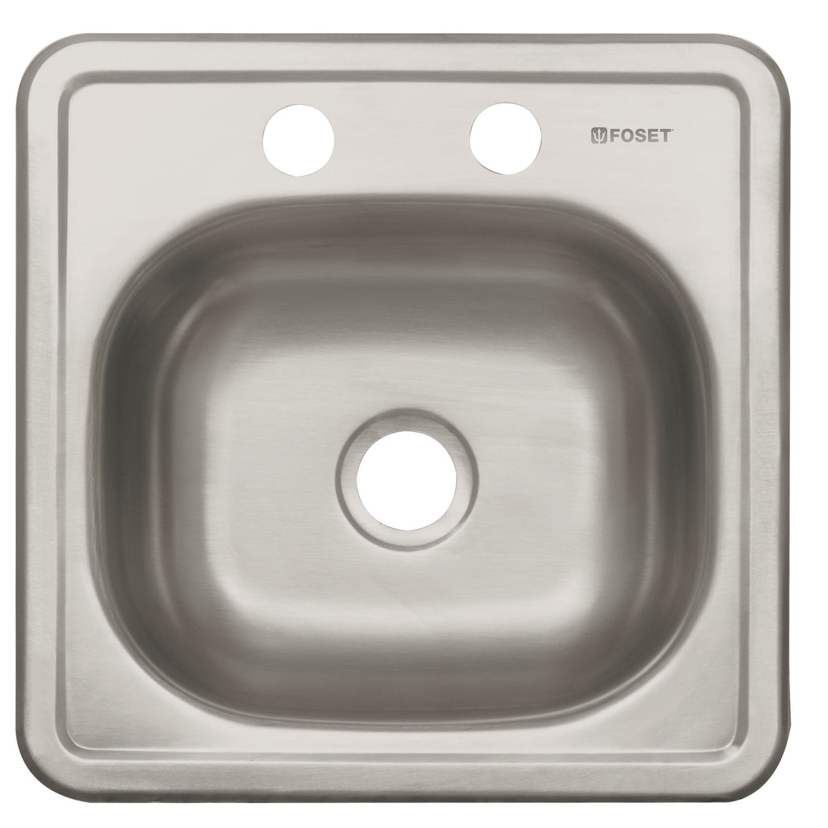 Tarja de empotrar sencilla 38x38cm FOSET BASIC