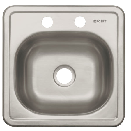 Tarja de empotrar sencilla 38x38cm FOSET BASIC
